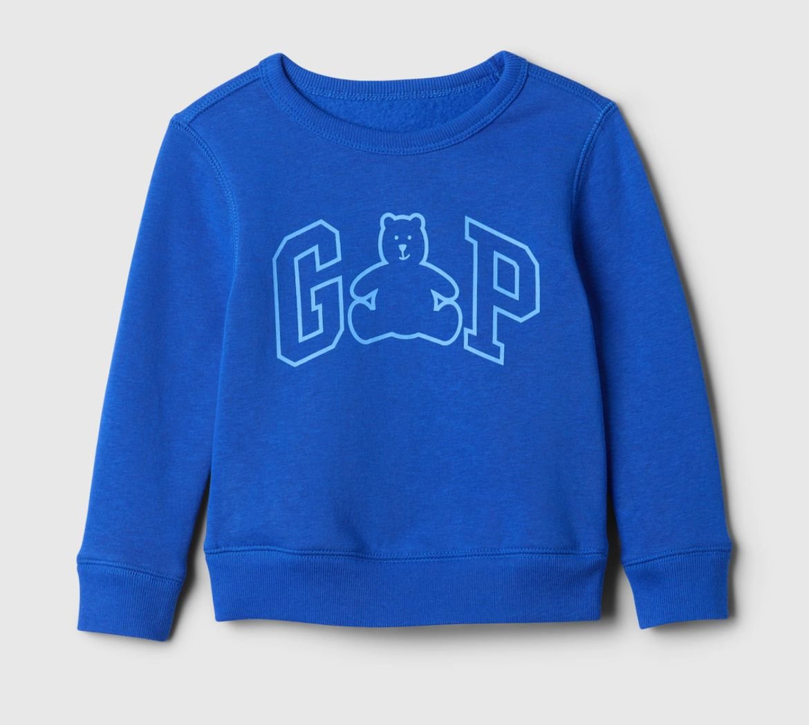 GAP blue bear sweater