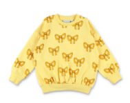 Mini Rodini yellow bow sweater