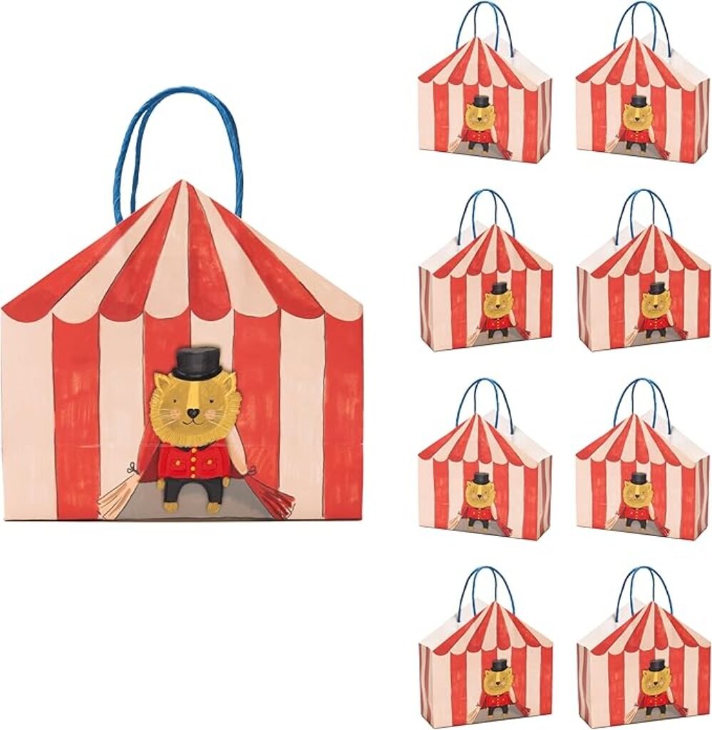 circus theme, circus bags