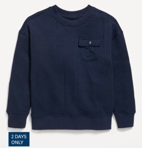 Boys Pocket Sweatshirt