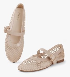Mesh Ballet Flats