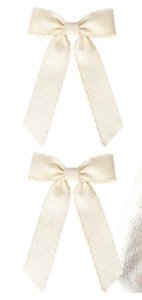 Gingham Hair Bows